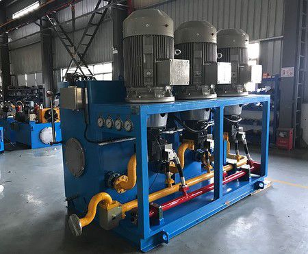 صناعة الهندسة البحرية: النظام الهيدروليكي البحري للرافعة - 31 محطة هيدروليكية